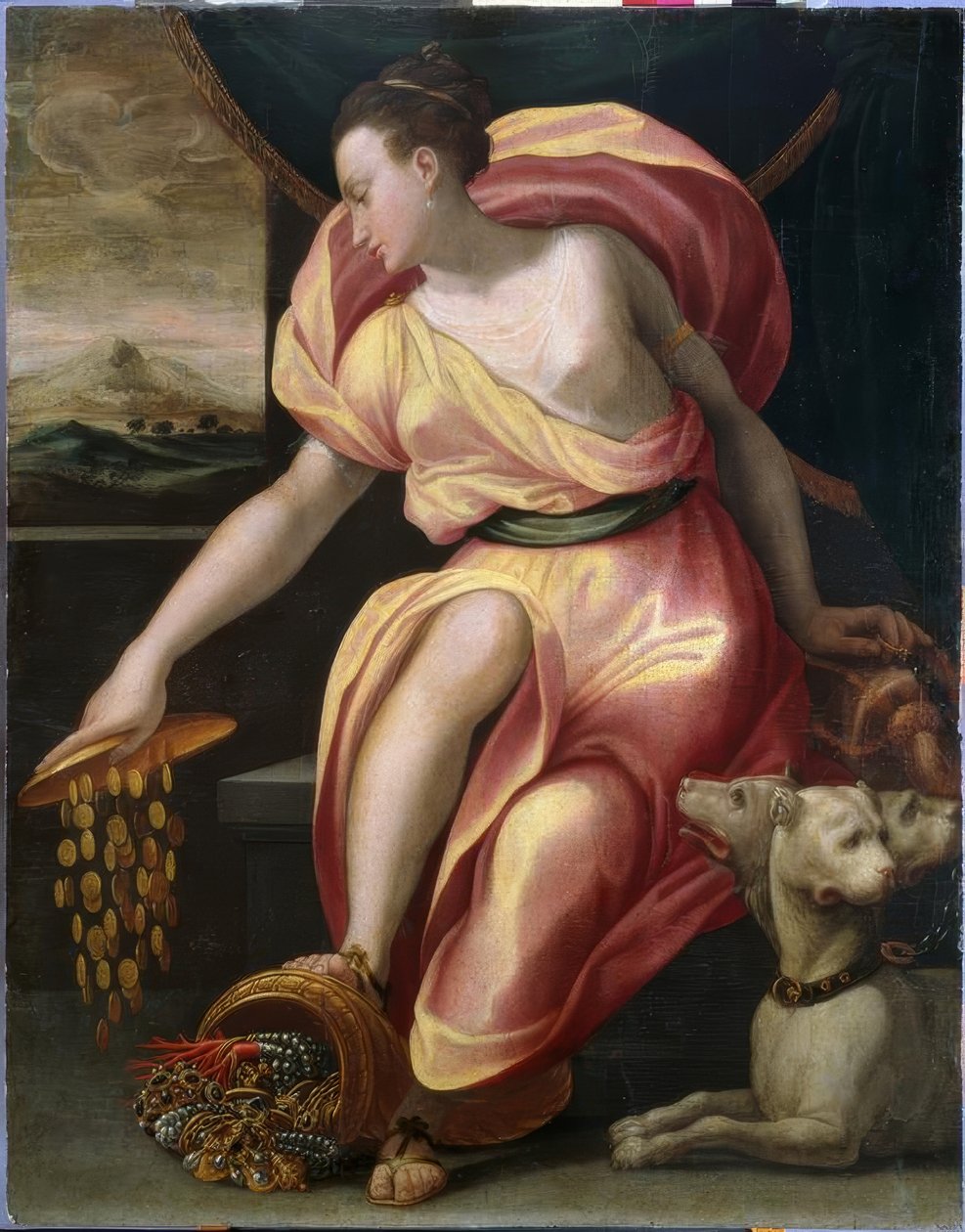 Allegorie des Reichtums von Girolamo Macchietti