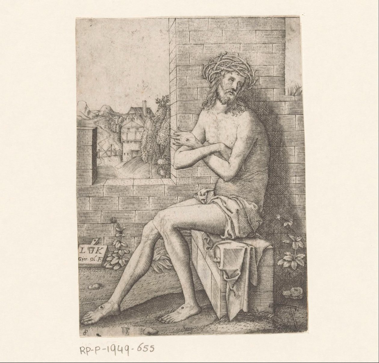 Mann der Schmerzen von Girolamo Olgiati