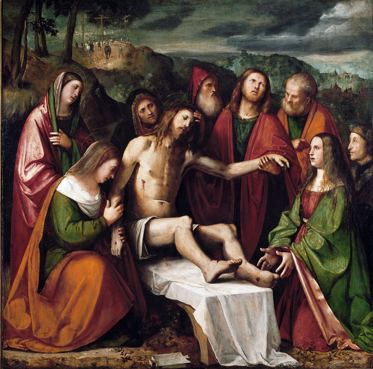 Die Kreuzabnahme von Girolamo Romanino