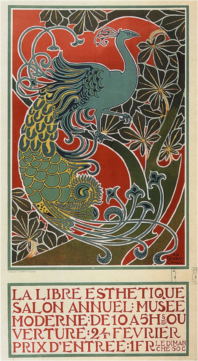 La Libre Esthétique, 1898 von Gisbert Combaz