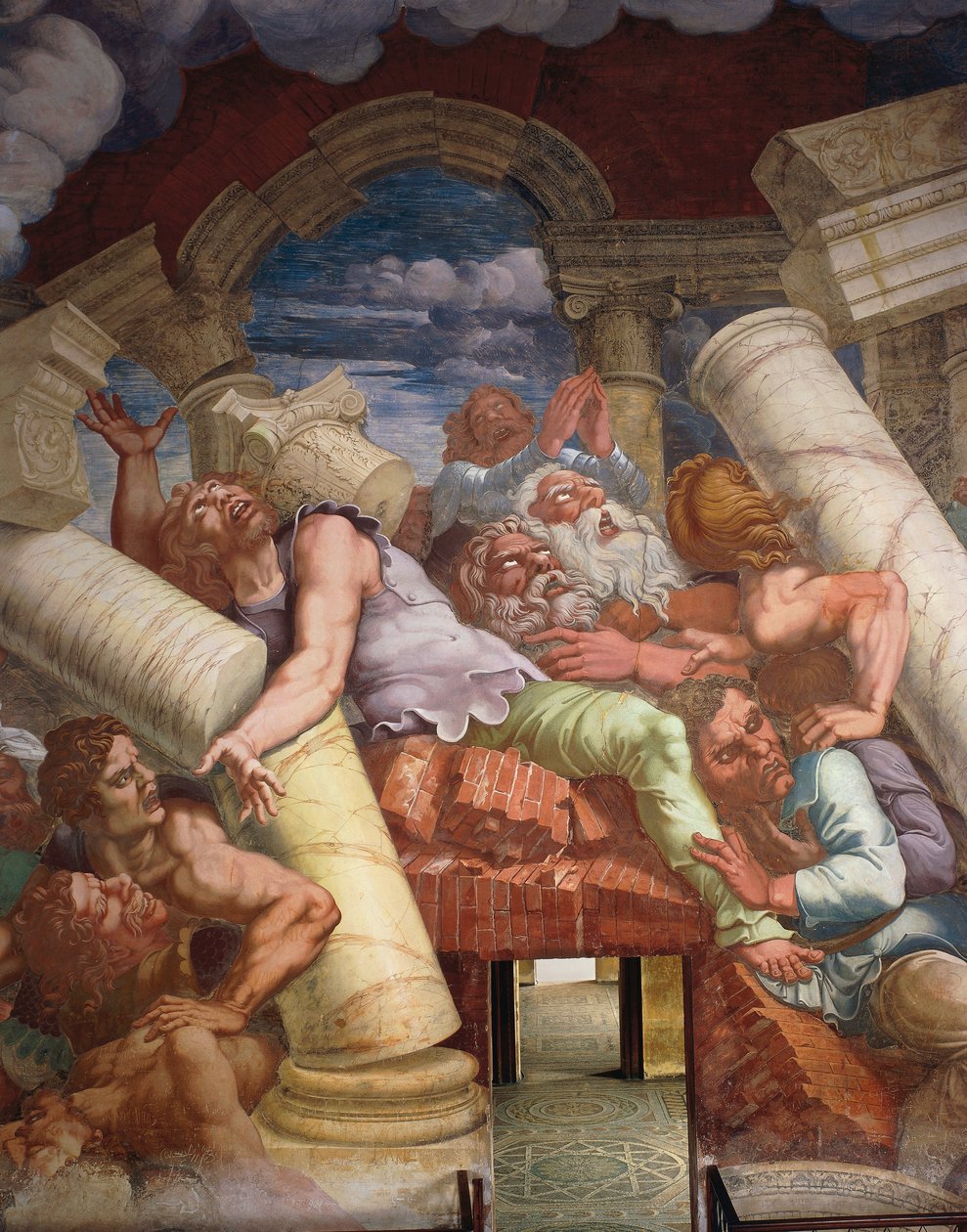 Kammer der Riesen von Giulio Romano