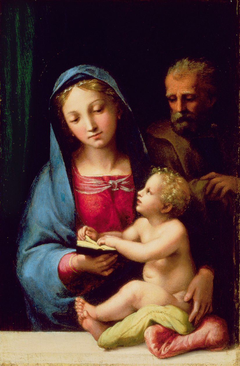 Heilige Familie von Giulio Romano