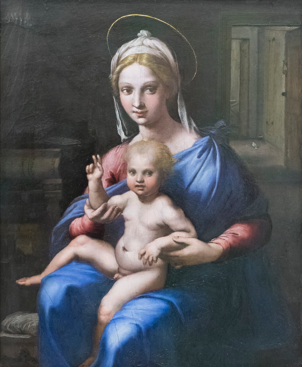 Madonna mit Kind von Giulio Romano