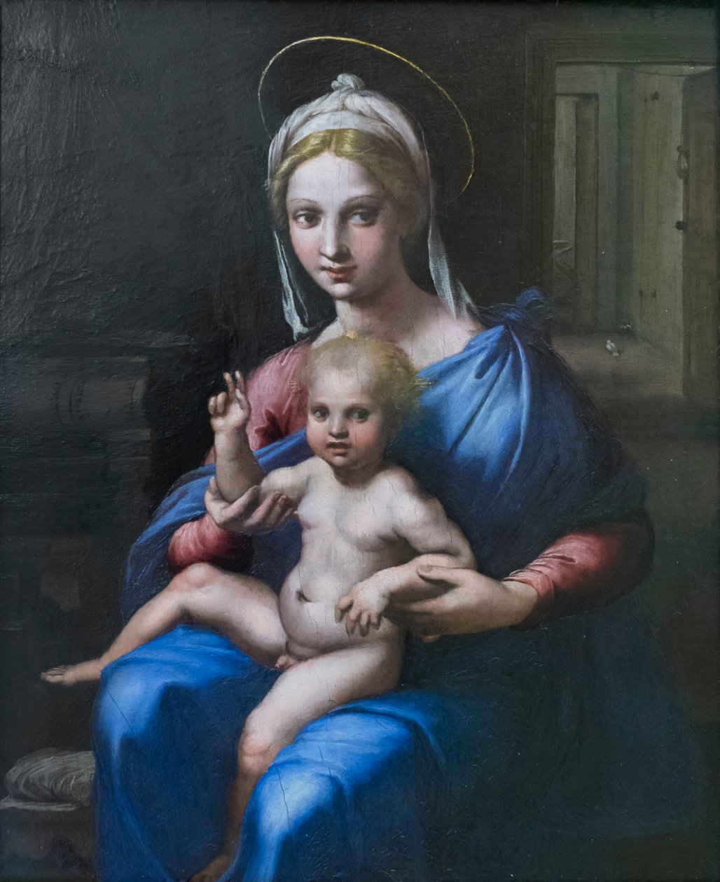 Madonna mit Kind von Giulio Romano