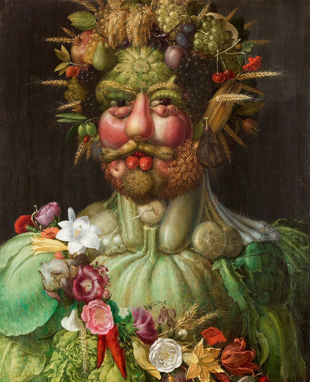 Rudolf II. von Habsburg als Vertumnus von Giuseppe Arcimboldo