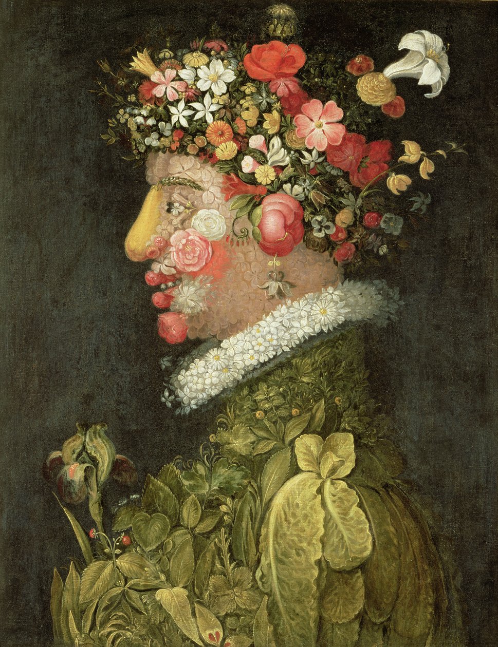Frühling von Giuseppe Arcimboldo