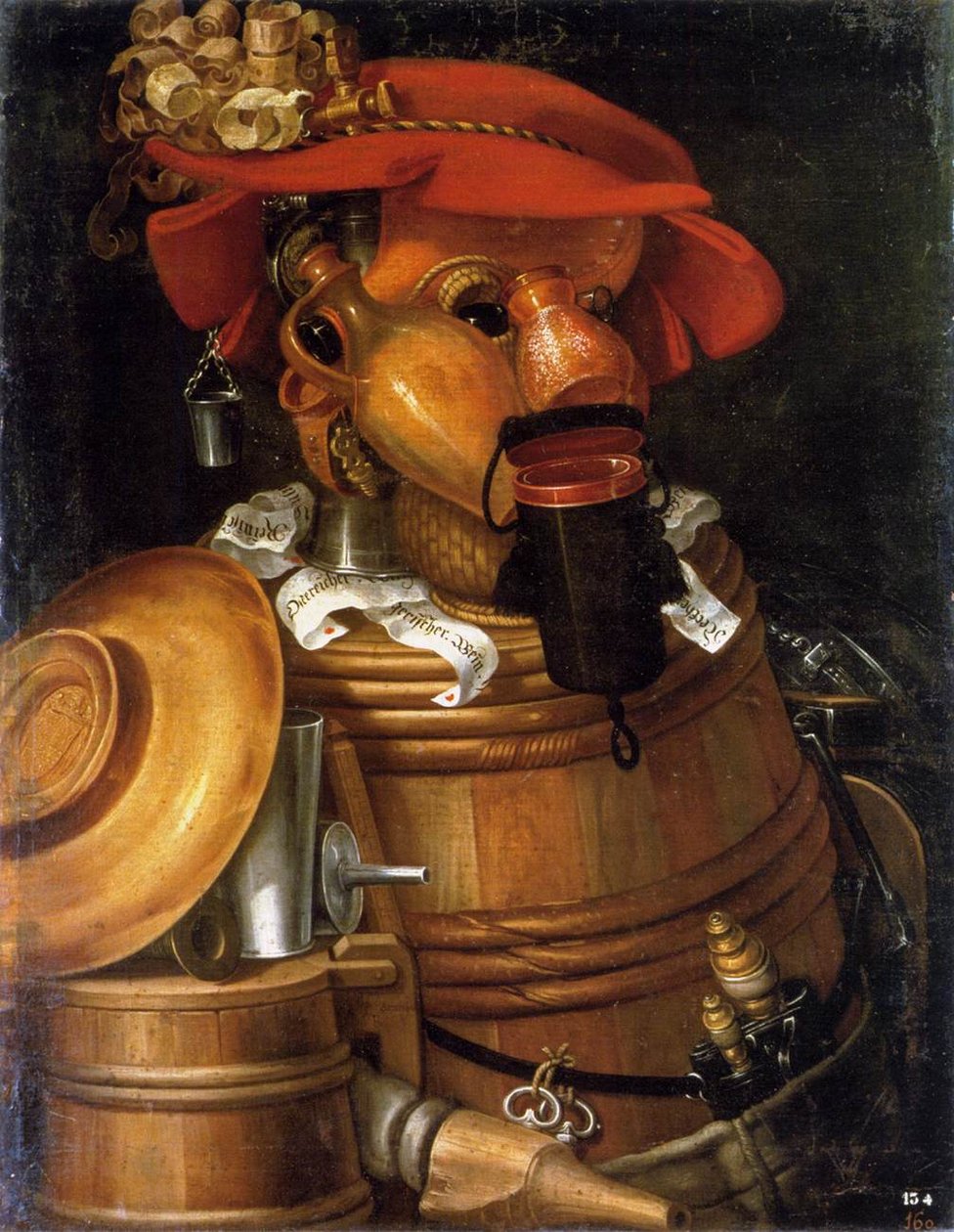 Der Kellner von Giuseppe Arcimboldo