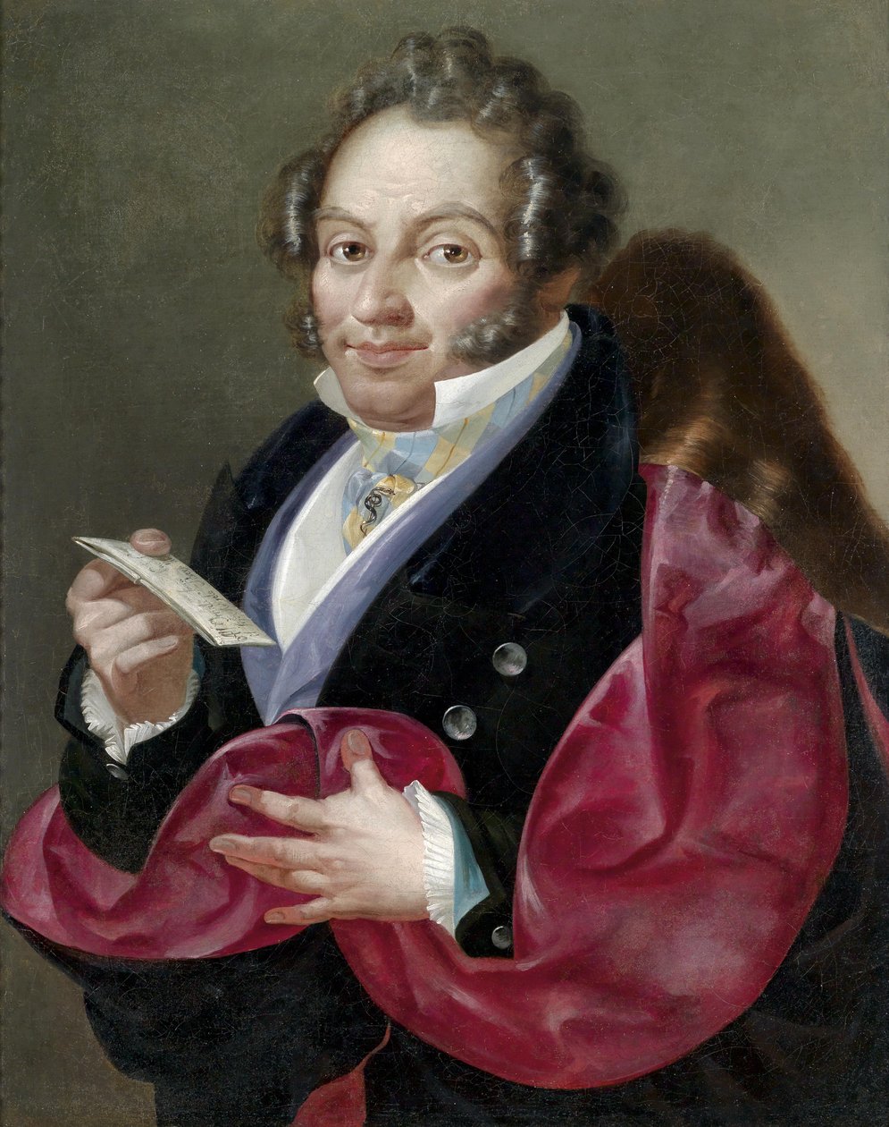 Porträt eines Gentlemans von Giuseppe Bernardino Bison