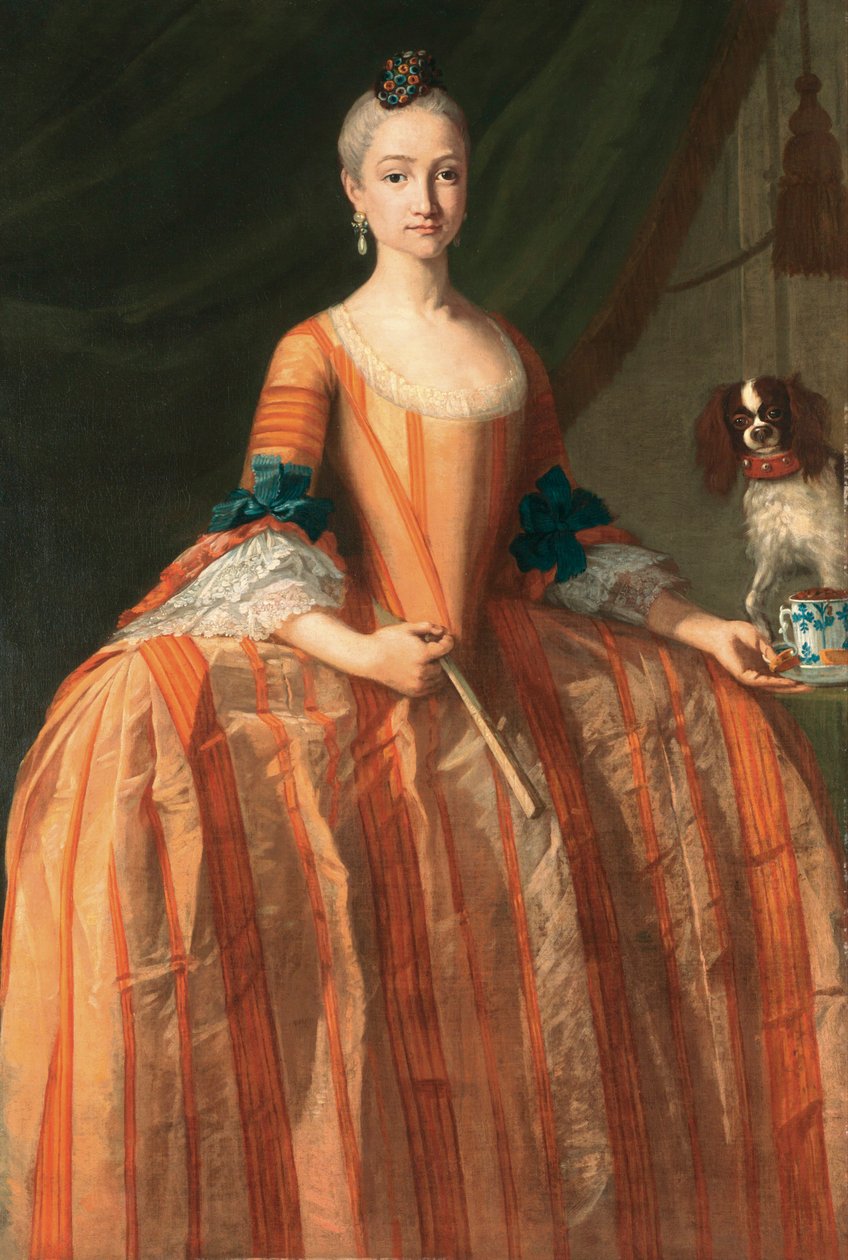 Porträt von Infantin Maria Josefa von Spanien (1744-1801) von Giuseppe Bonito