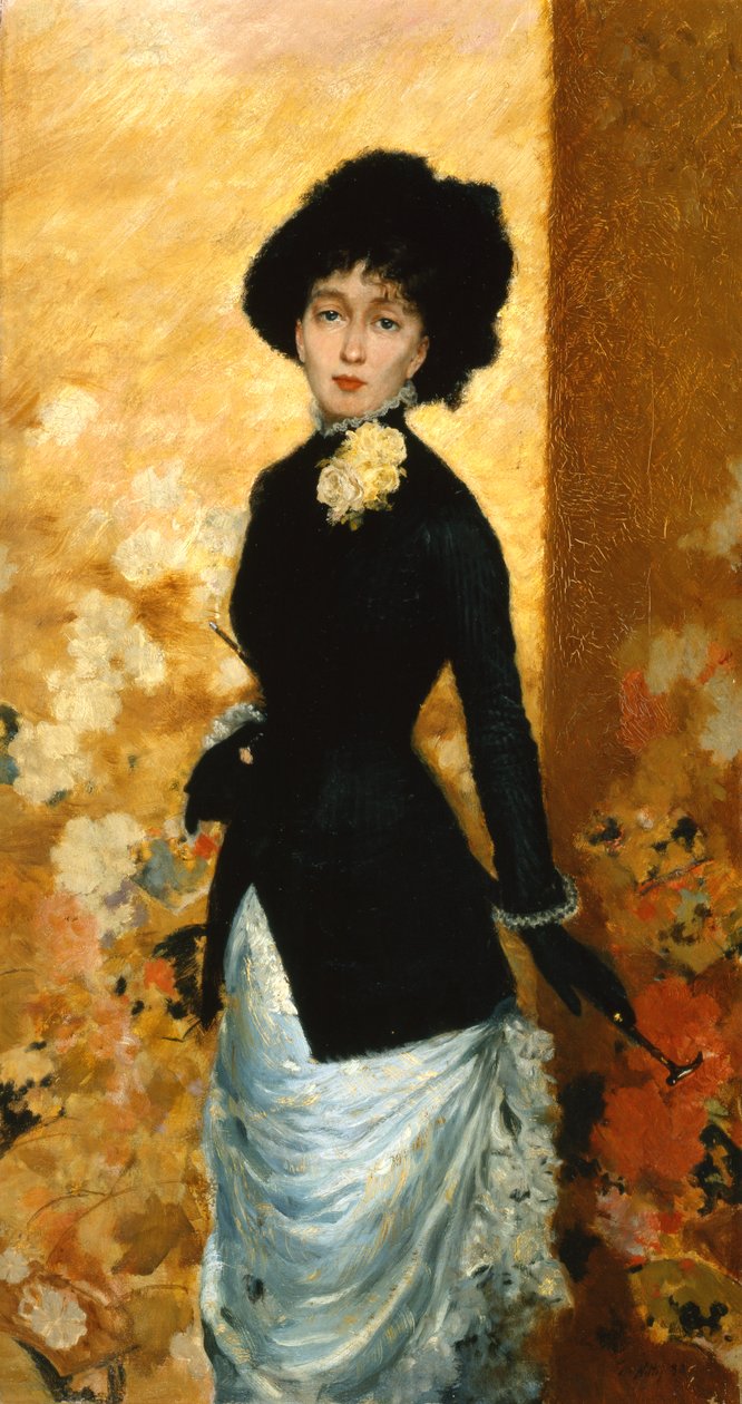 Porträt einer Frau, 1880 von Giuseppe de Nittis