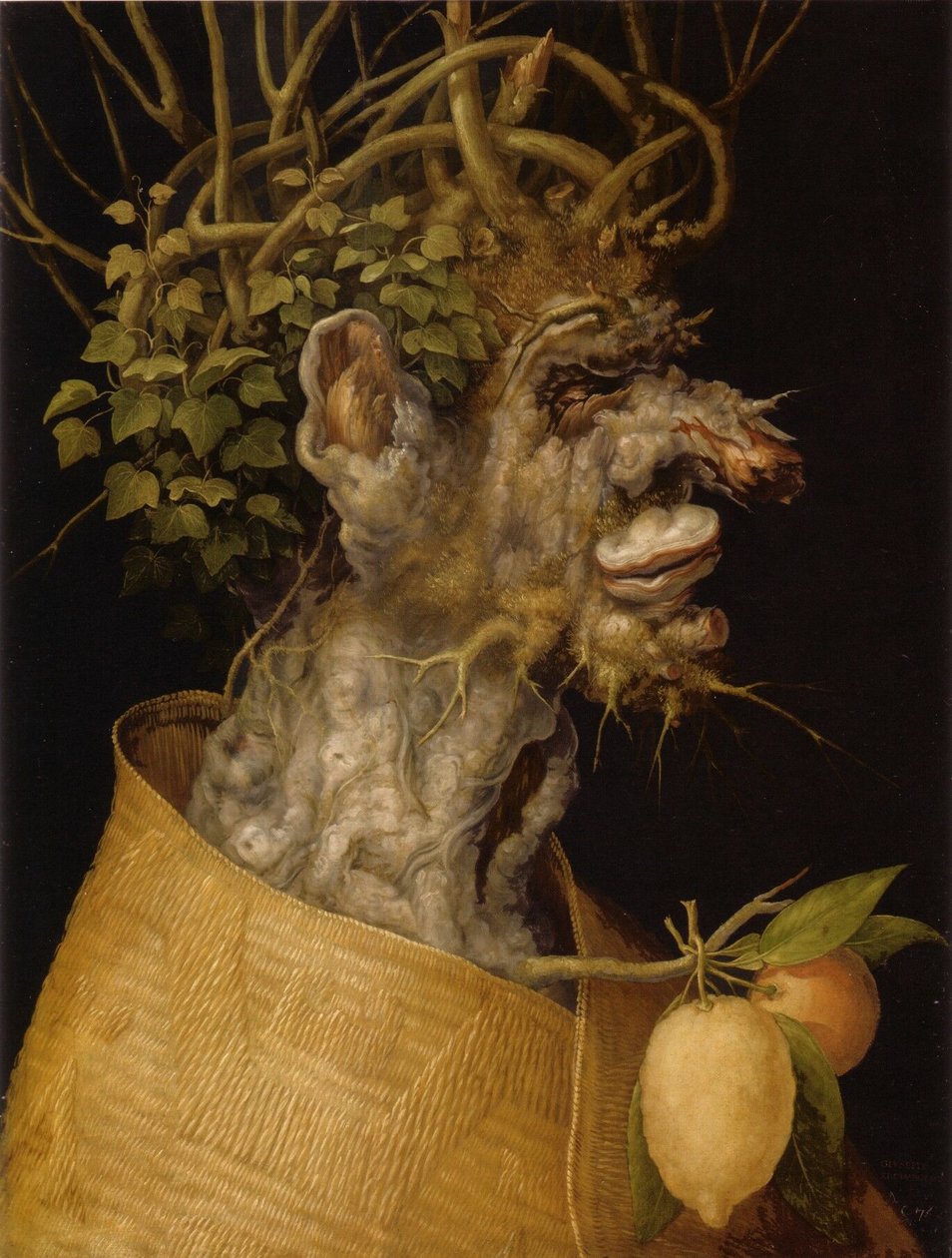 Allegorie des Winters von Giuseppe Arcimboldo