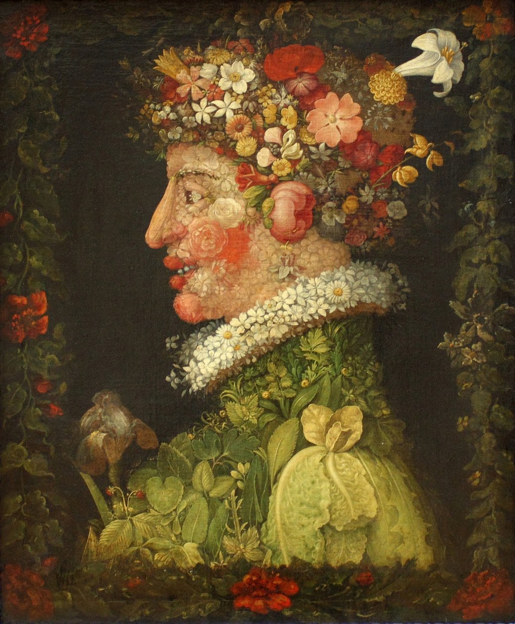 Frühling, 1573 von Giuseppe Arcimboldo