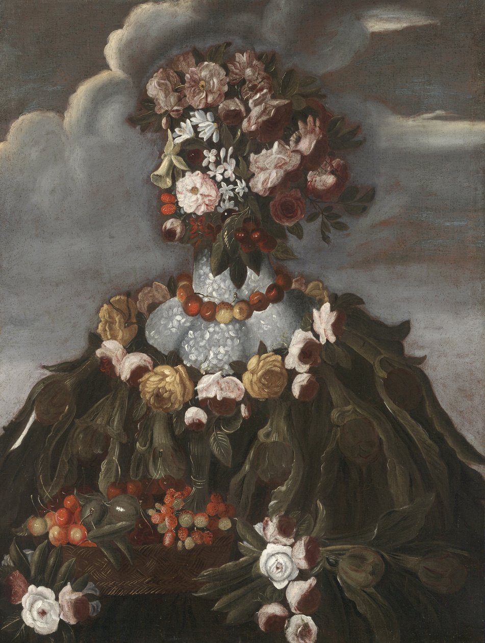 Frühling, ca. 1580-1600 von Giuseppe Arcimboldo