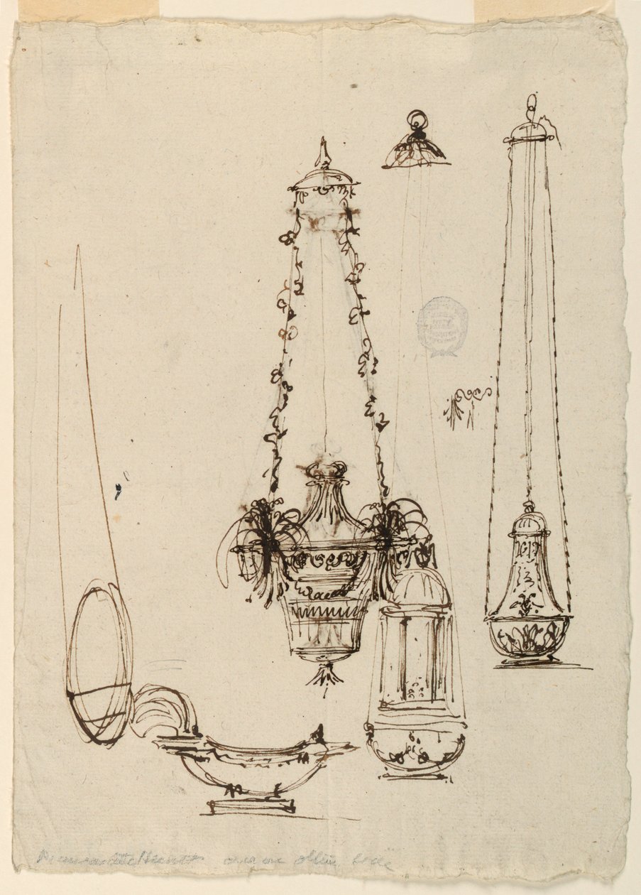 Altarlampen, Weihrauchfässer, Weihrauchschiffchen von Giuseppe Barberi