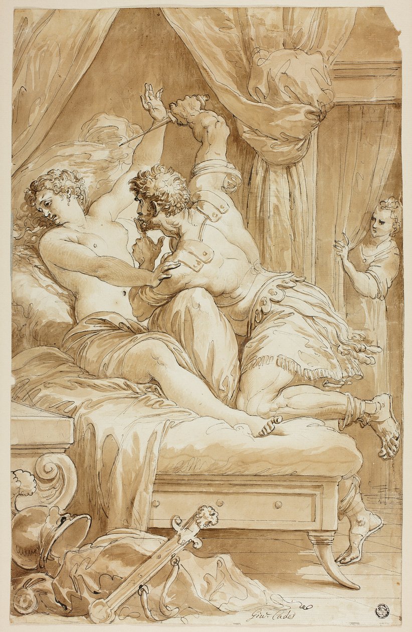 Vergewaltigung der Lucretia von Giuseppe Cades