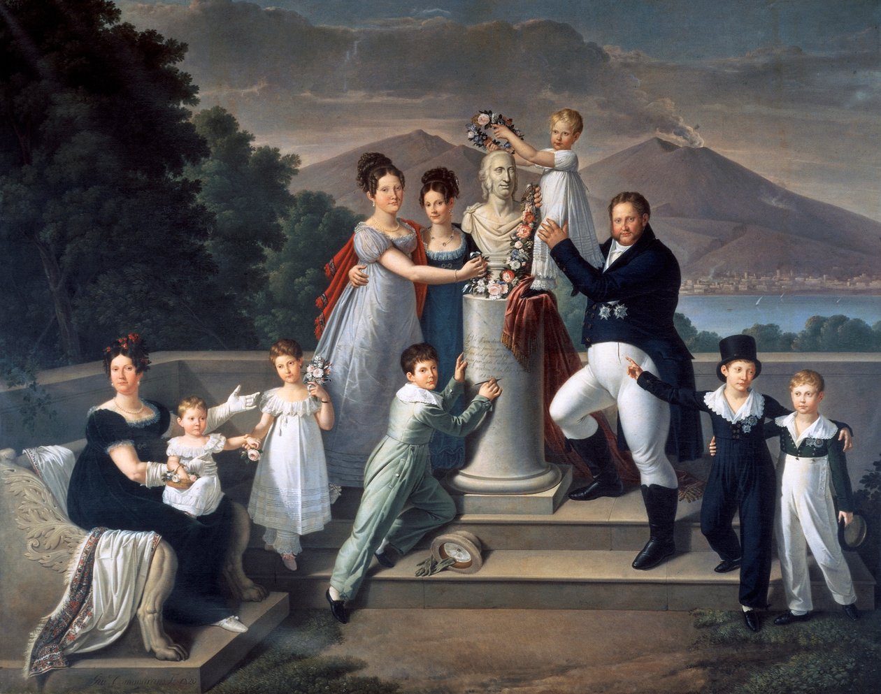 Franz I. von Beider Sizilien von Giuseppe Cammarano