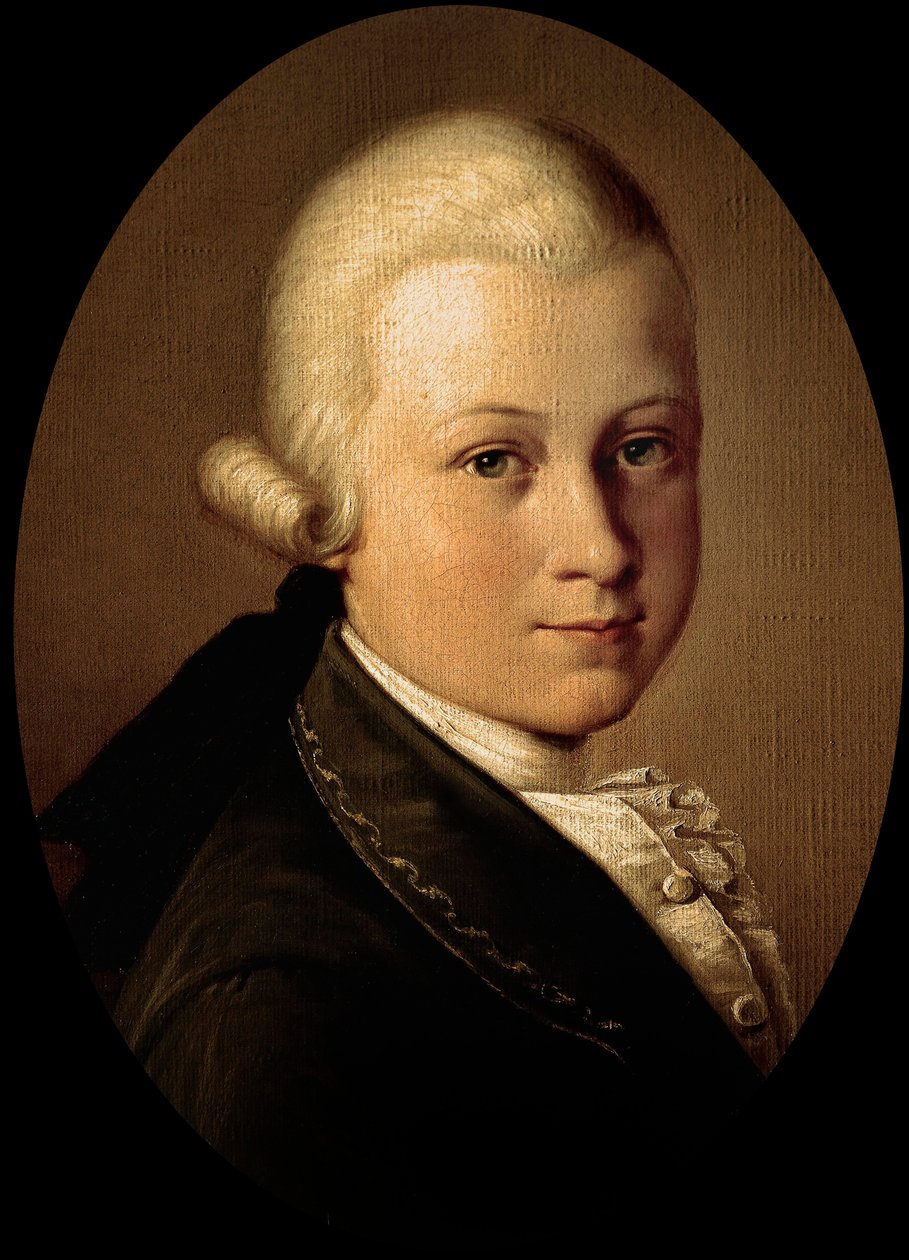 Wolfgang Amadeus Mozart von Giuseppe Cignaroli
