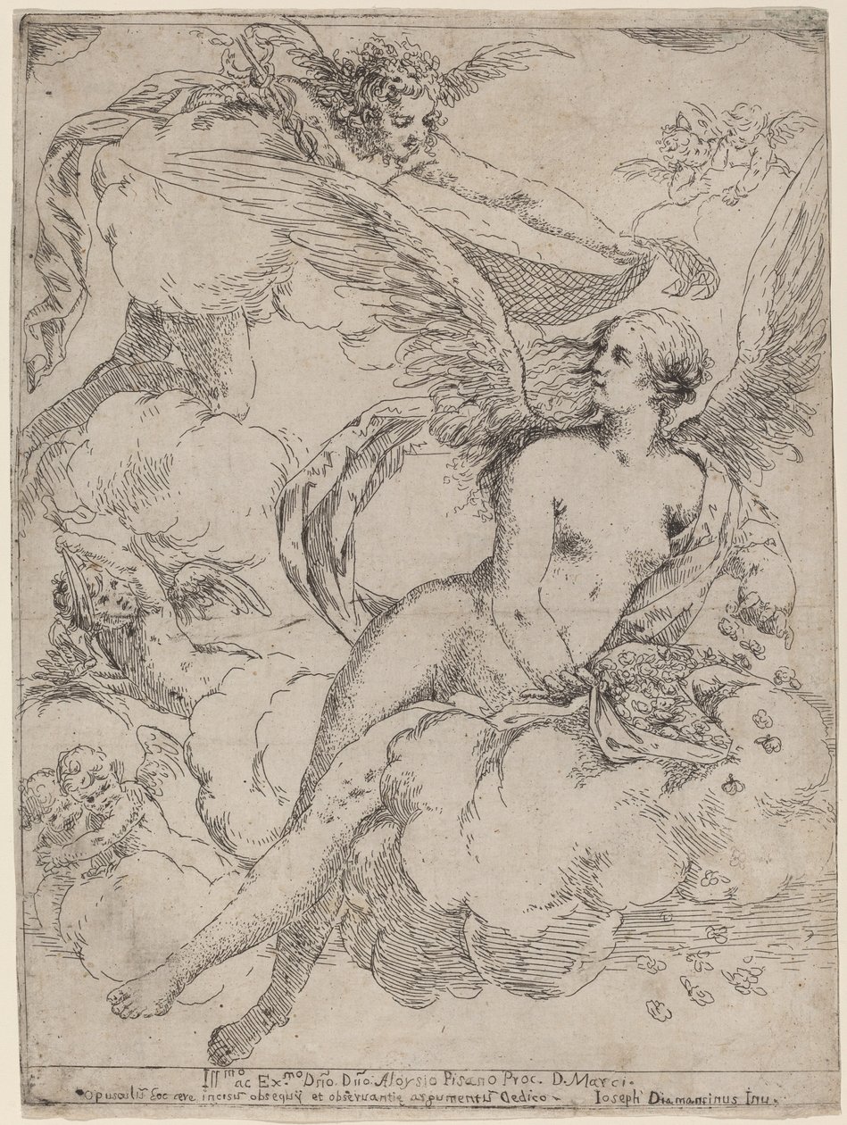 Flora und Merkur von Giuseppe Diamantini