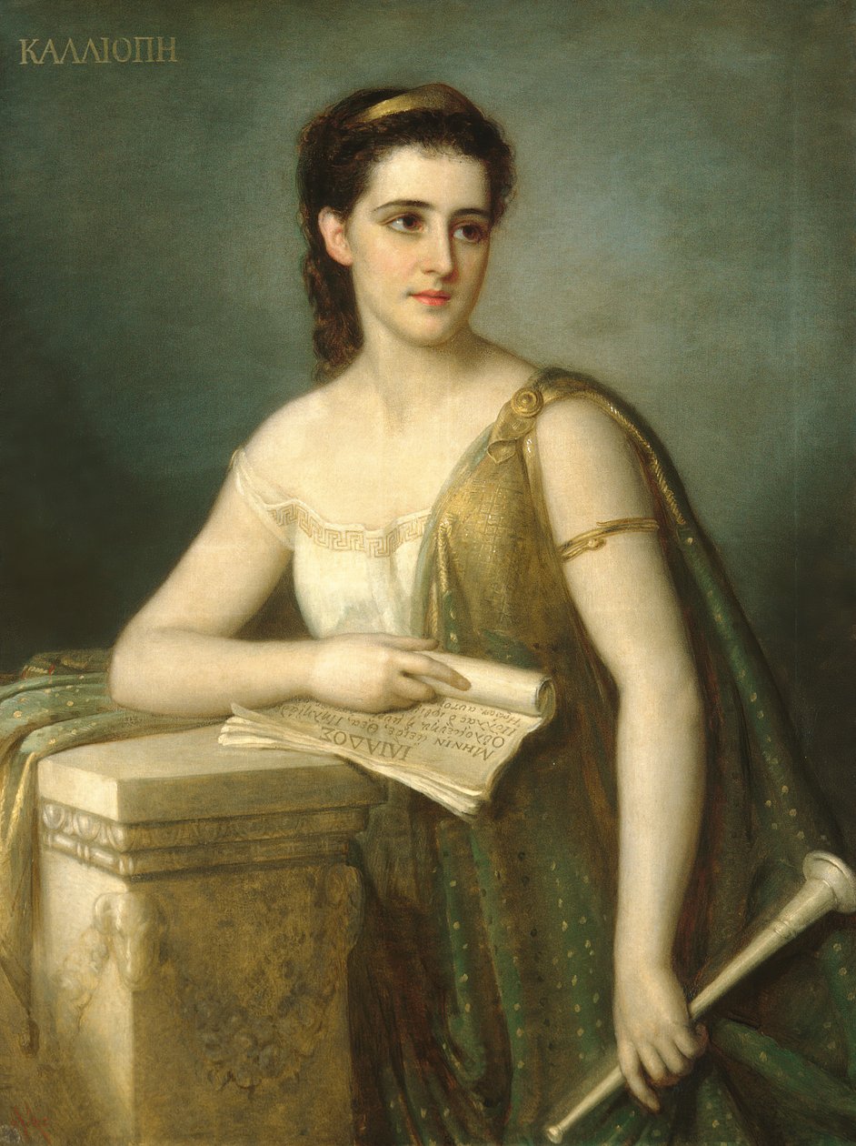 Kalliope, 1869 von Giuseppe Fagnani