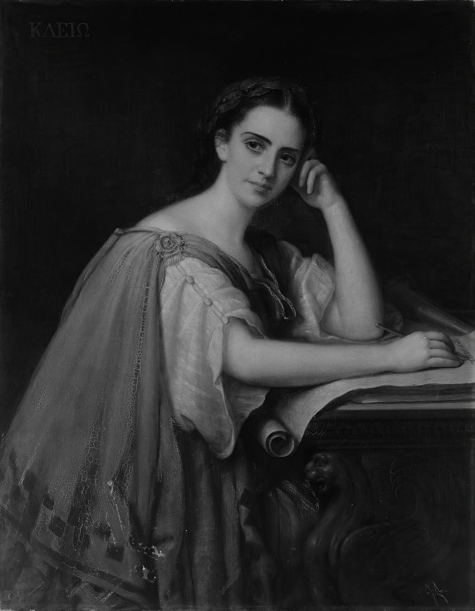 Clio, 1869 von Giuseppe Fagnani