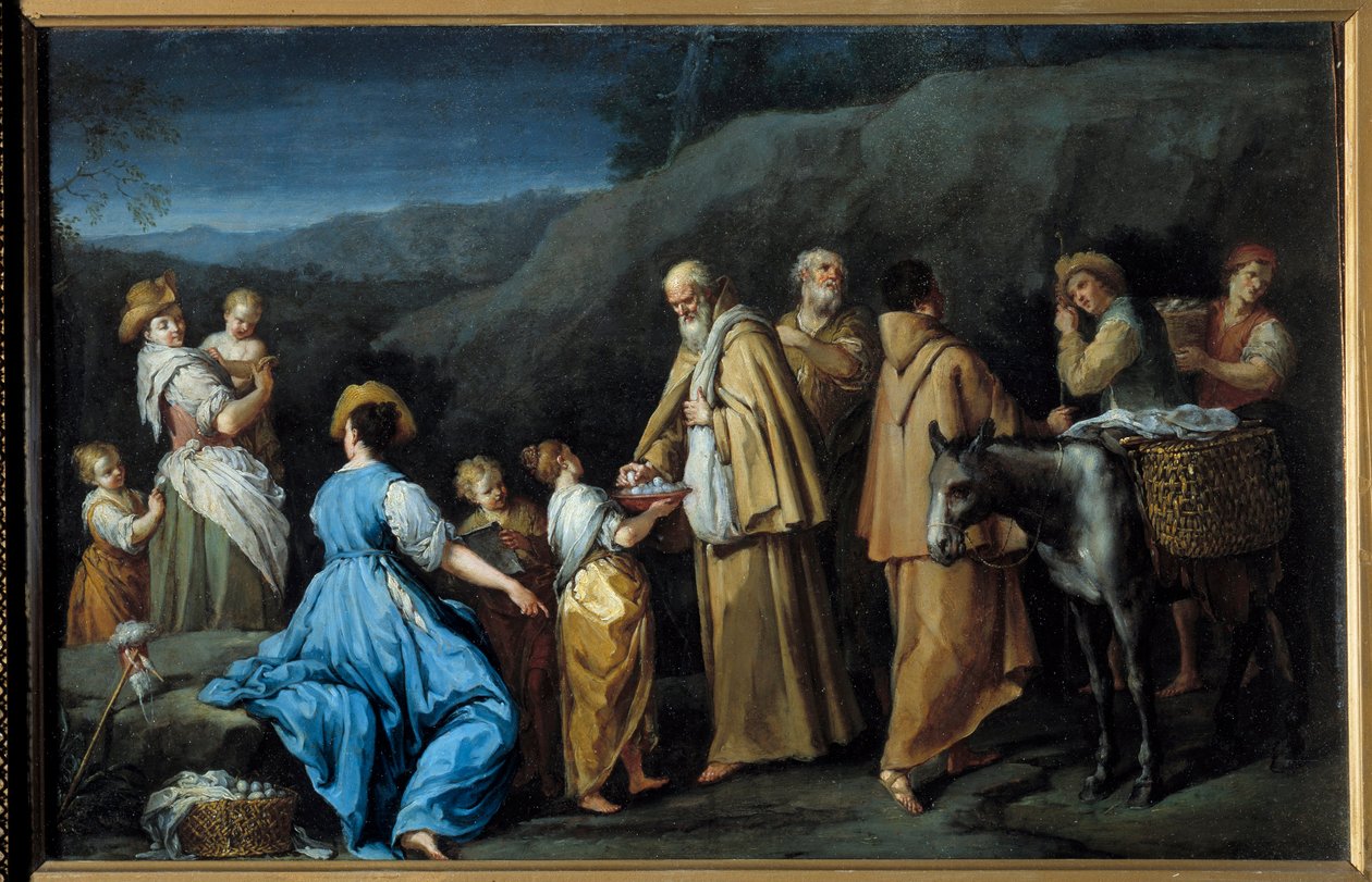 Religiöse Bittsteller von Giuseppe Gambarini