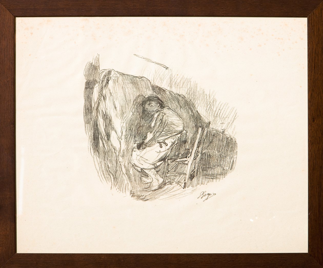 Das Melken von Giuseppe Graziosi