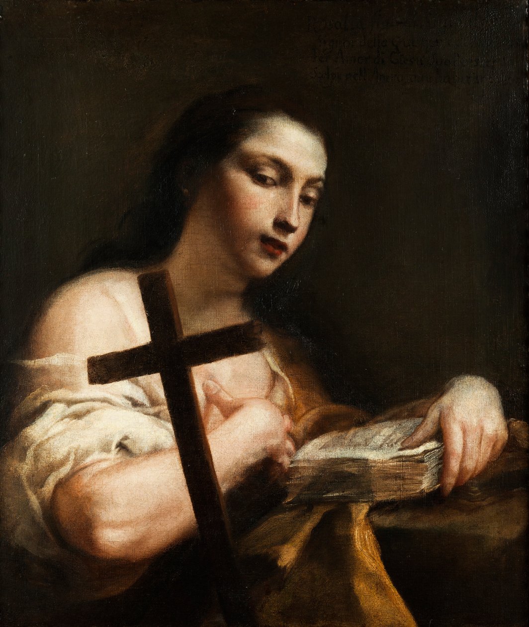 Santa Maria Maddalena als Santa Rosalia von Giuseppe Maria Crespi
