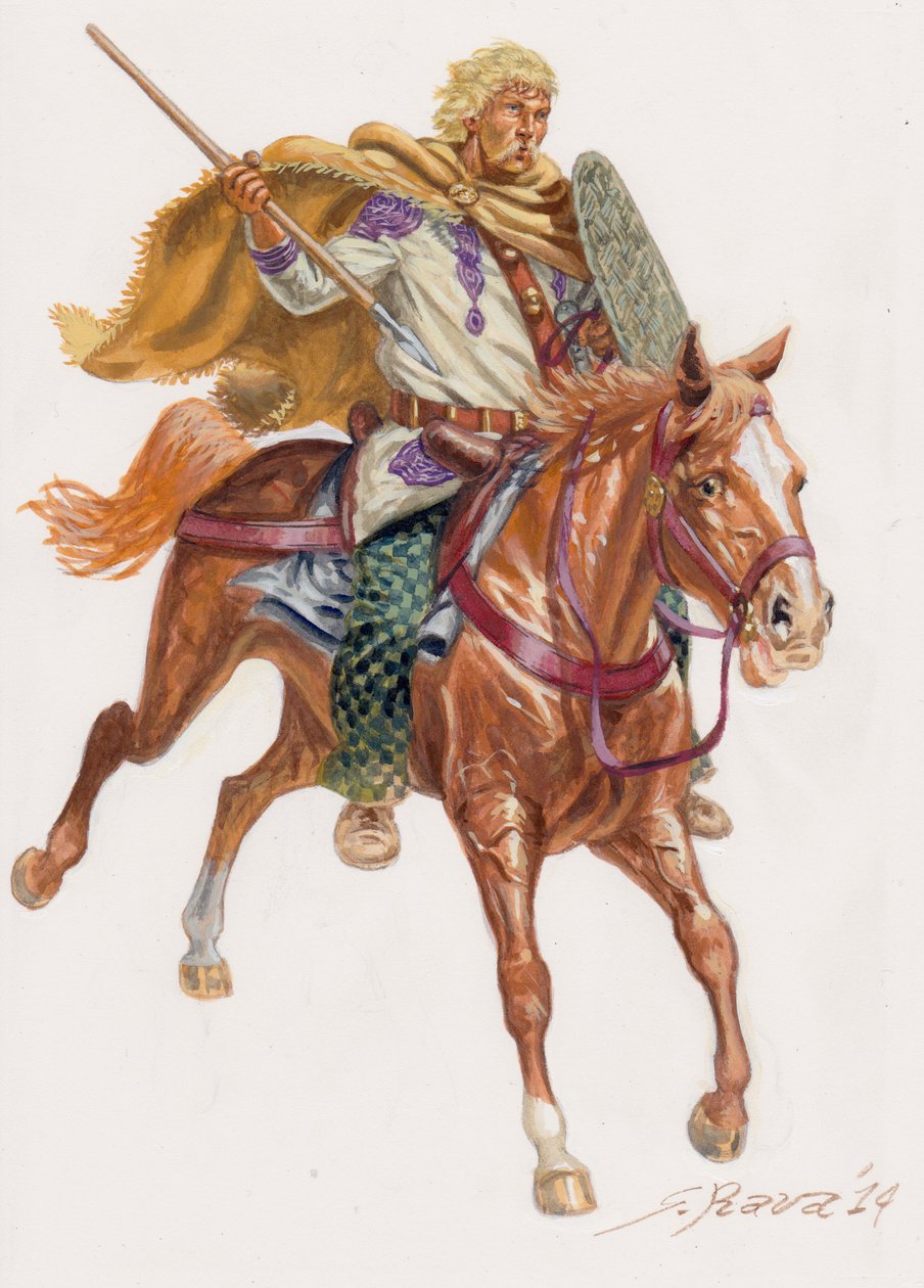 Bagaudae reiten von Giuseppe Rava