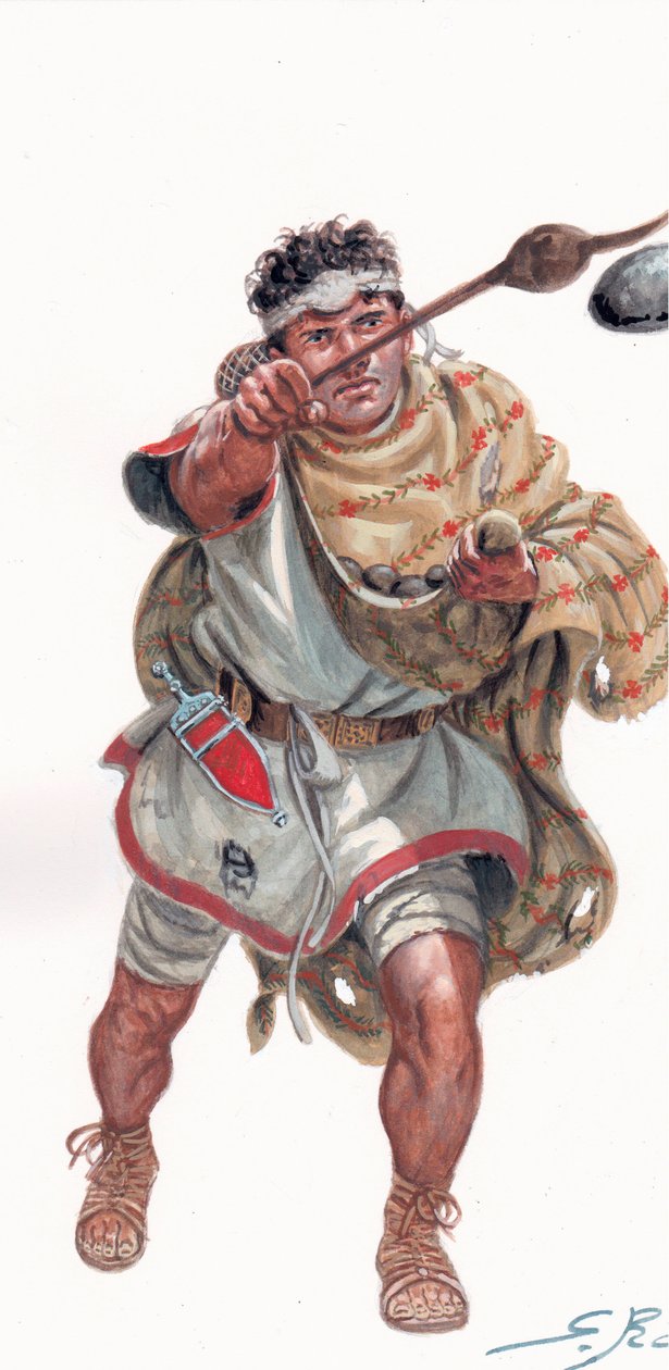 Schleuderer von den Balearen von Giuseppe Rava