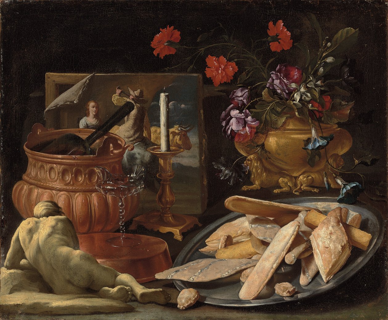 Allegorie der fünf Sinne von Giuseppe Recco