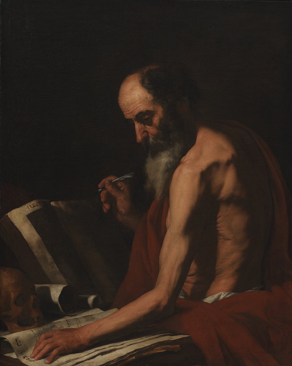 Der heilige Hieronymus von Giuseppe Ribera