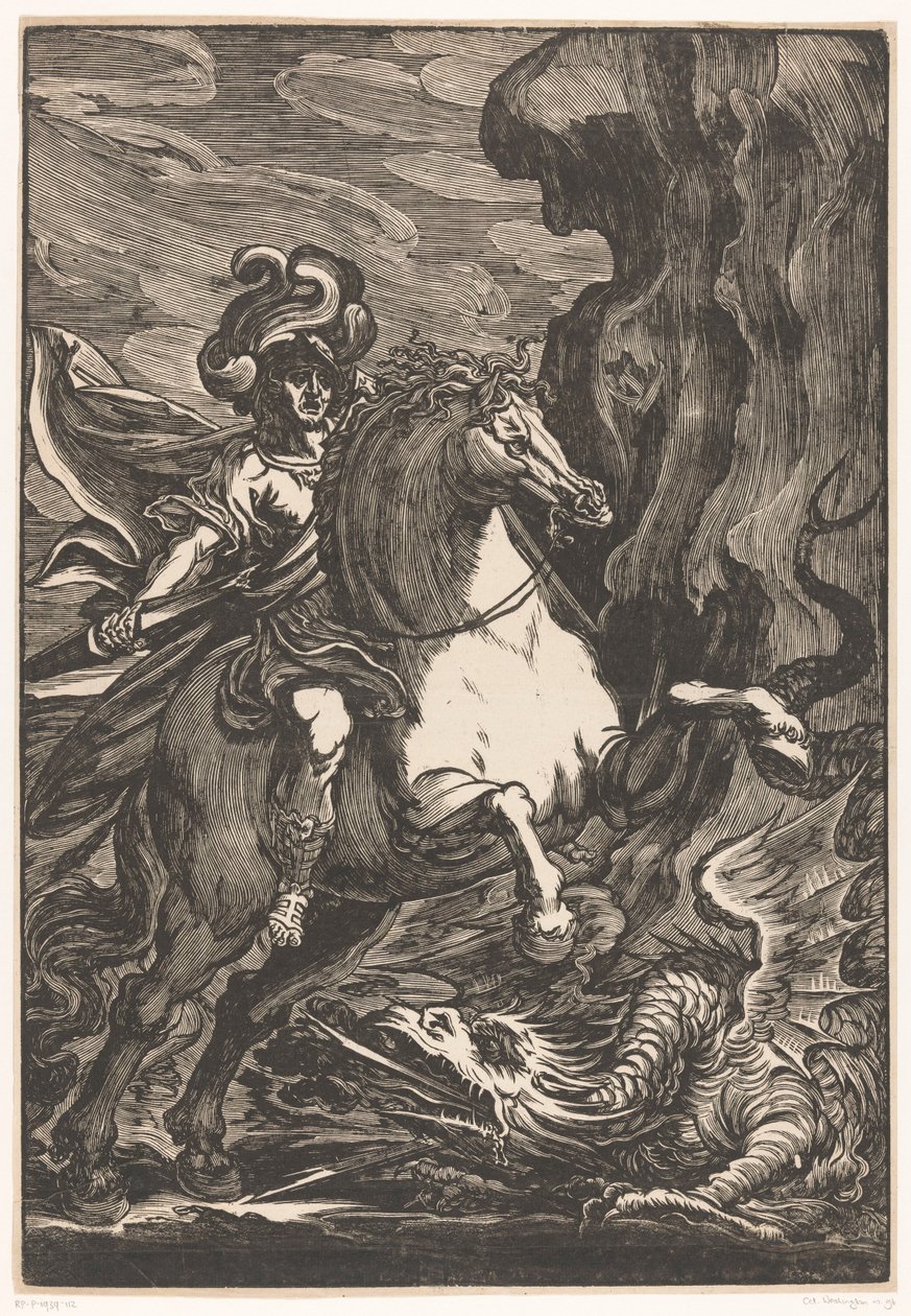 Heiliger Georg und der Drache von Giuseppe Scolari