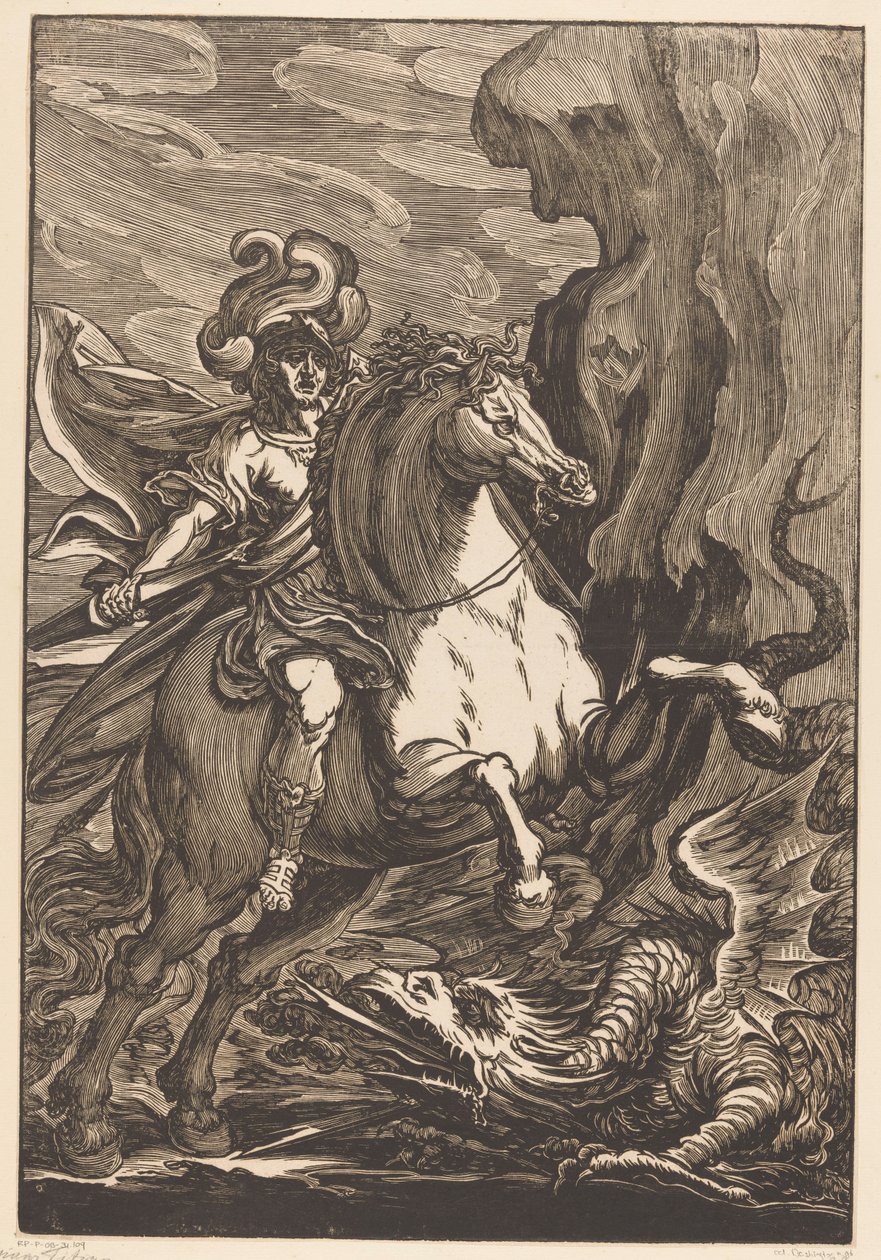 Heiliger Georg und der Drache von Giuseppe Scolari