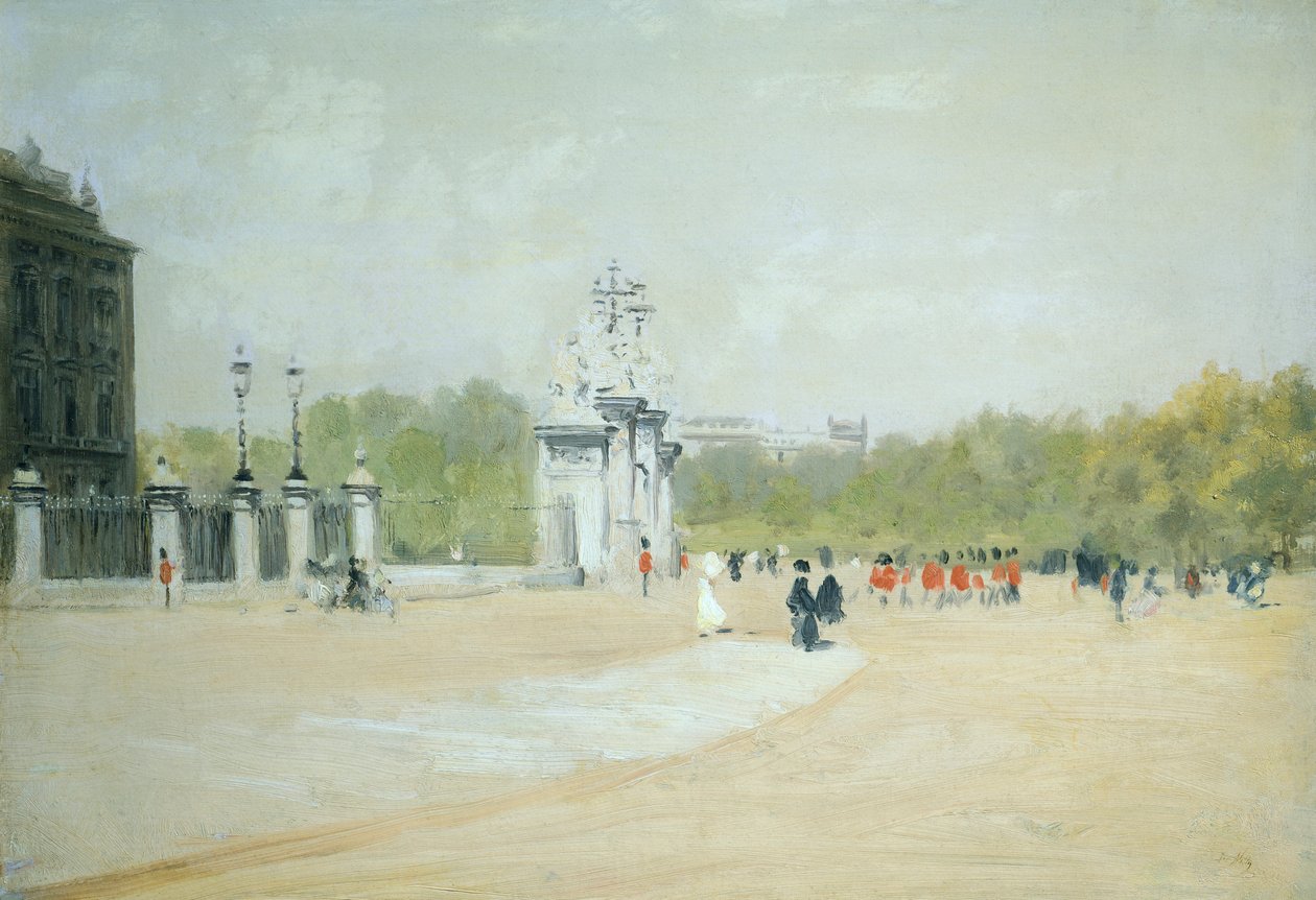 Buckingham Palace von Giuseppe or Joseph de Nittis