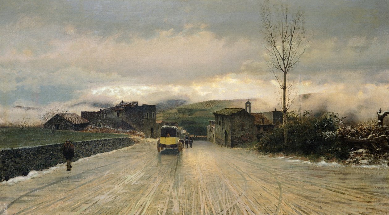 Überquerung der Apenninen von Giuseppe or Joseph de Nittis