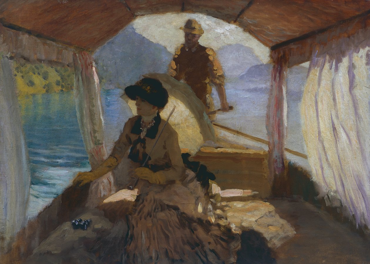 Am Vierwaldstättersee von Giuseppe or Joseph de Nittis
