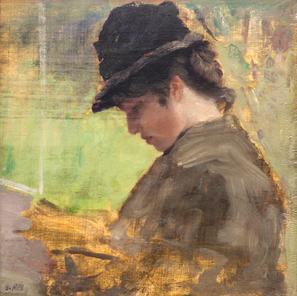 Das englische Mädchen von Giuseppe or Joseph de Nittis