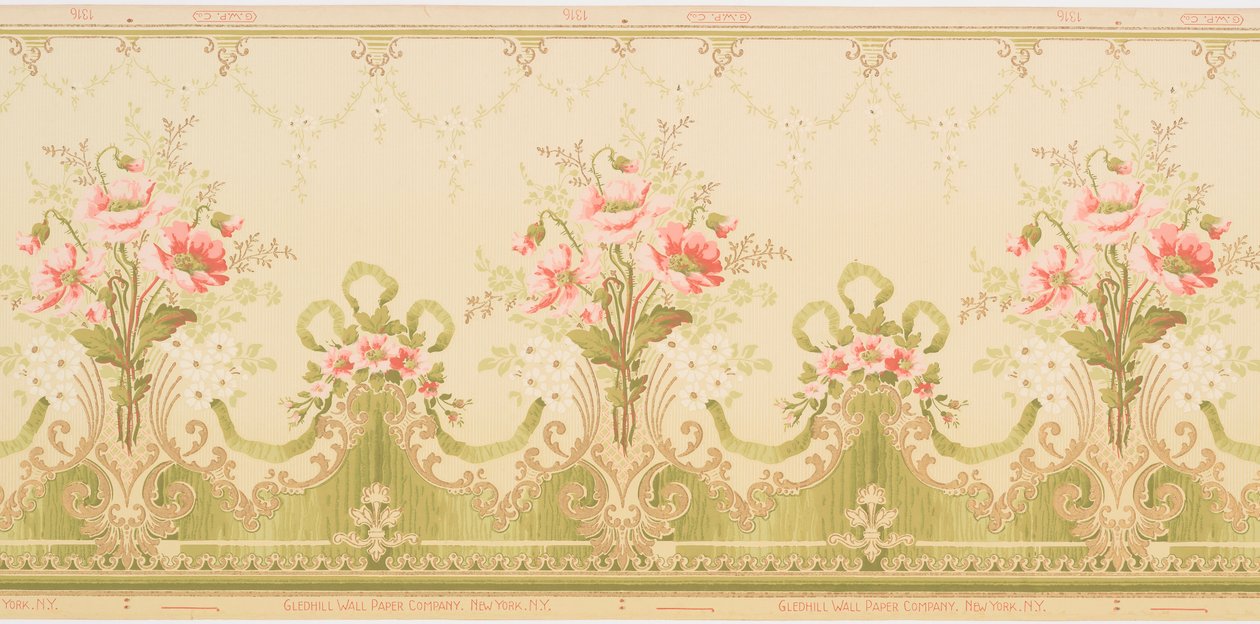 Fries (USA), 1900–15 von Gledhill Wall Paper Co.