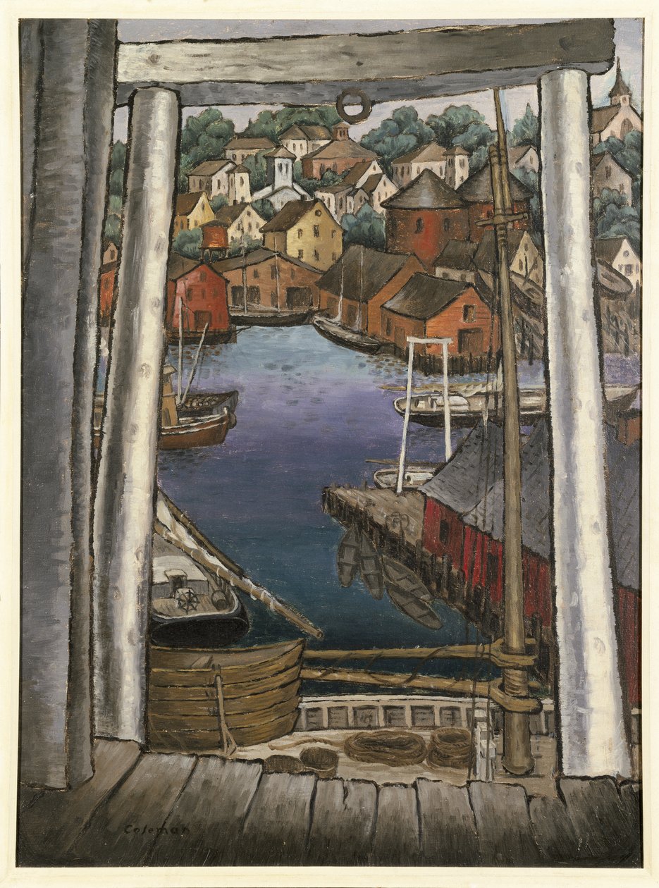 Gloucester Hafen, ca. 1925 von Glenn O Coleman