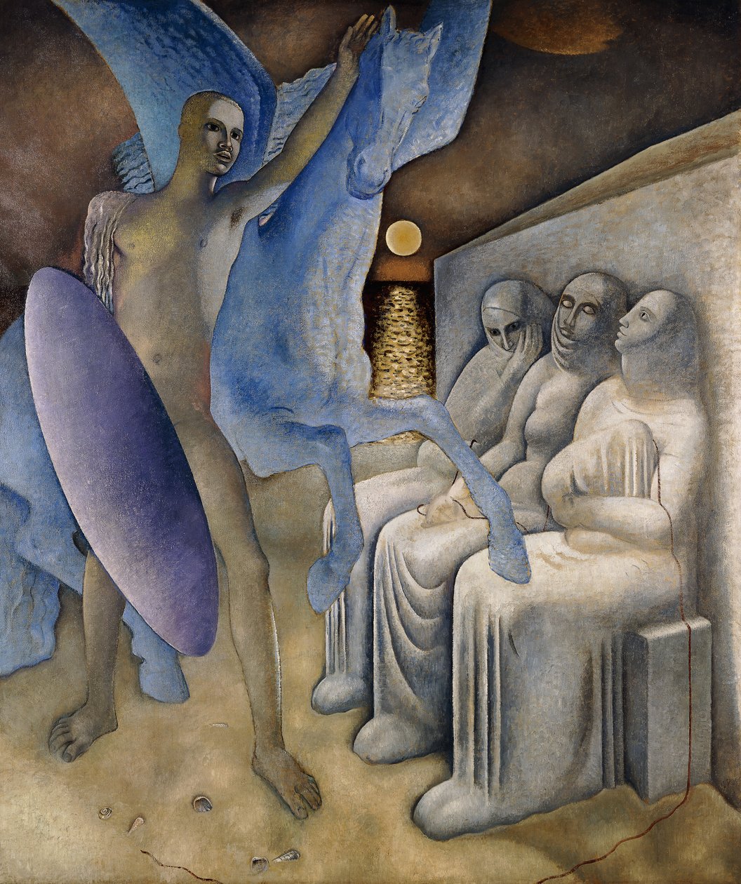 Mann und die Schicksale von Glyn Warren Philpot