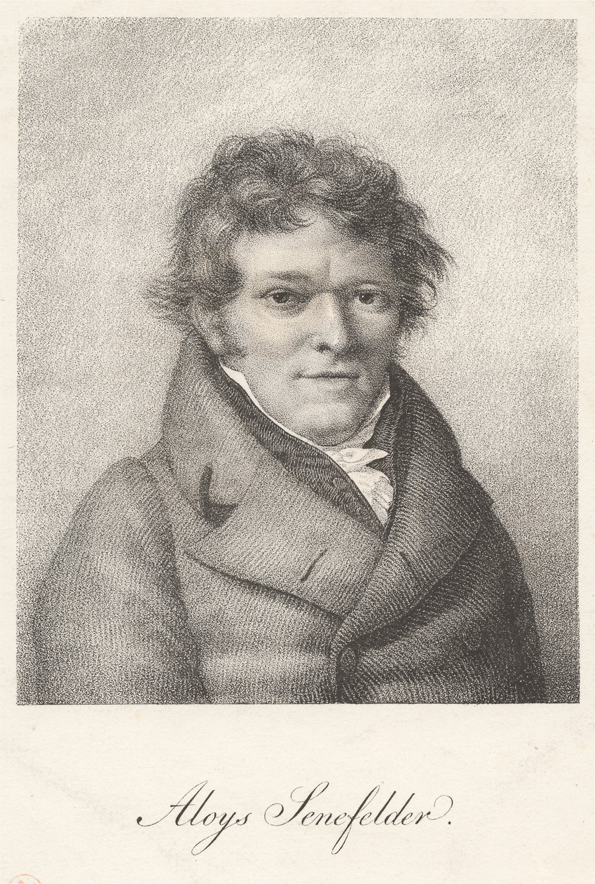 Aloys Senefelder von Godefroy Engelmann