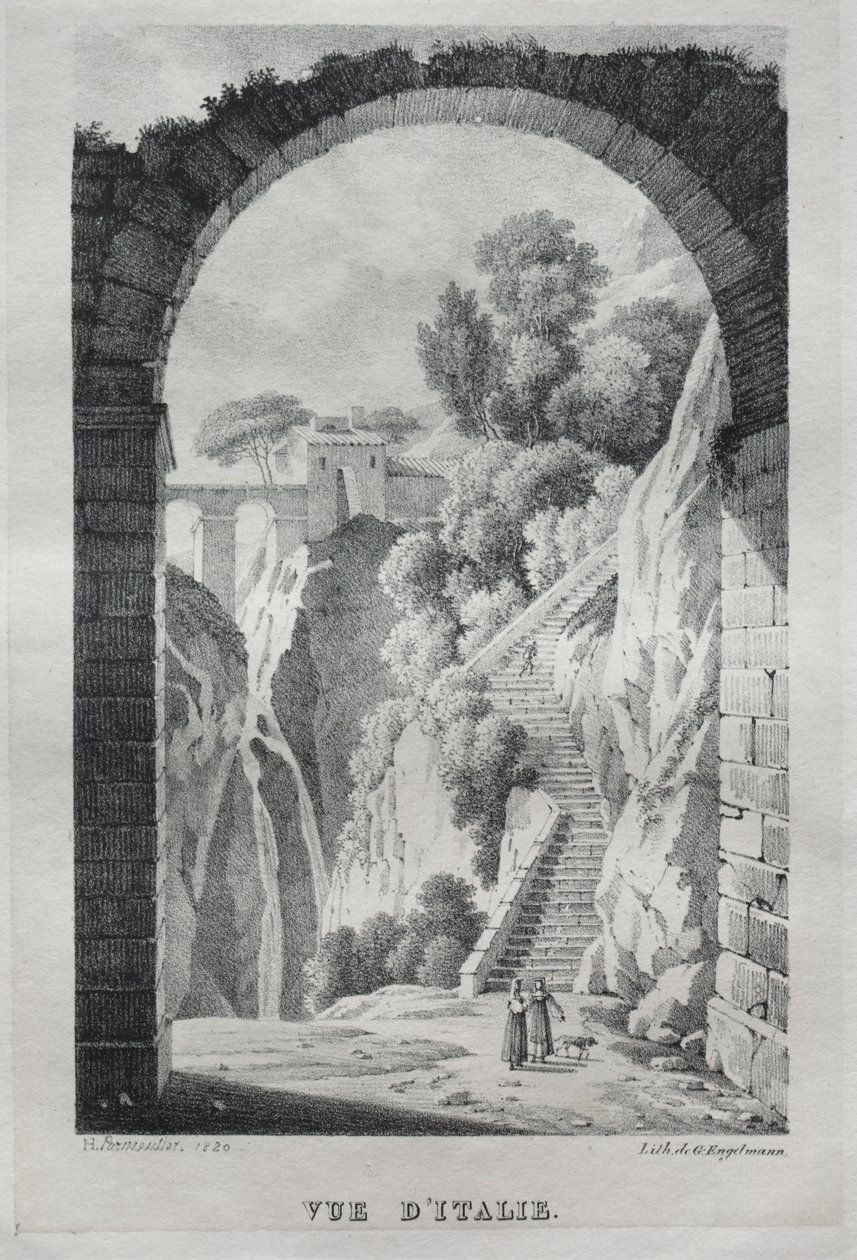 Ansicht von Italien von Godefroy Engelmann