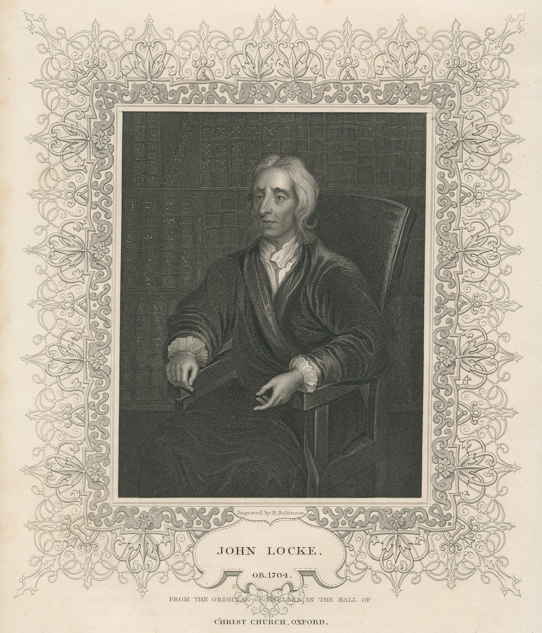 John Locke (1632-1704) von Godfrey Kneller