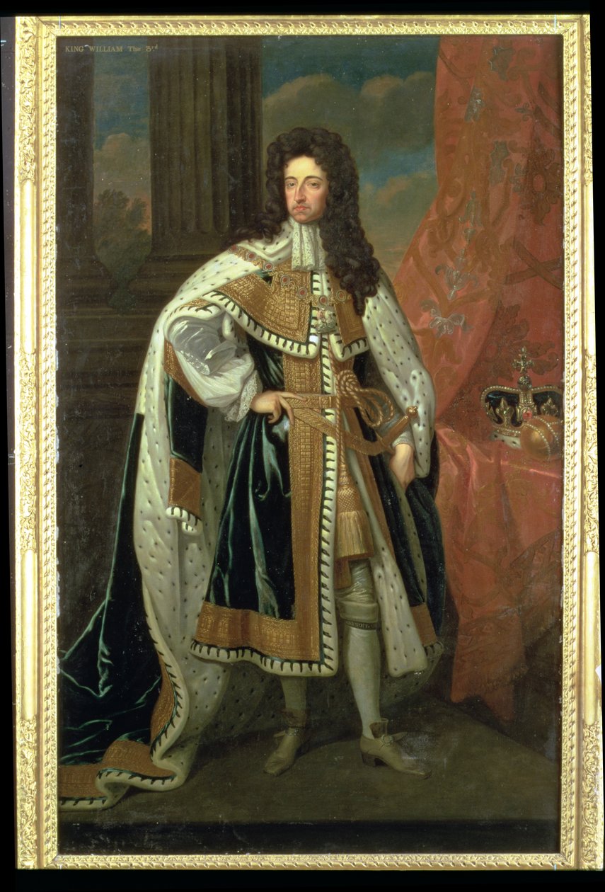 Porträt von König Wilhelm III. (1650-1702) von Godfrey Kneller