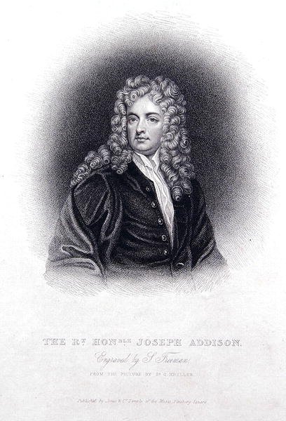 Der Rt Hon Joseph Addison von Godfrey (after) Kneller