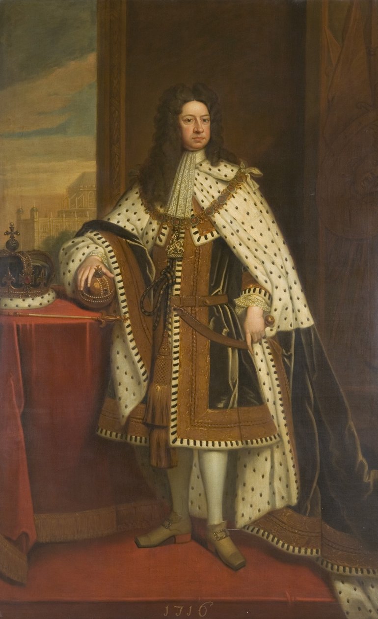 Georg I. von Godfrey (studio of) Kneller
