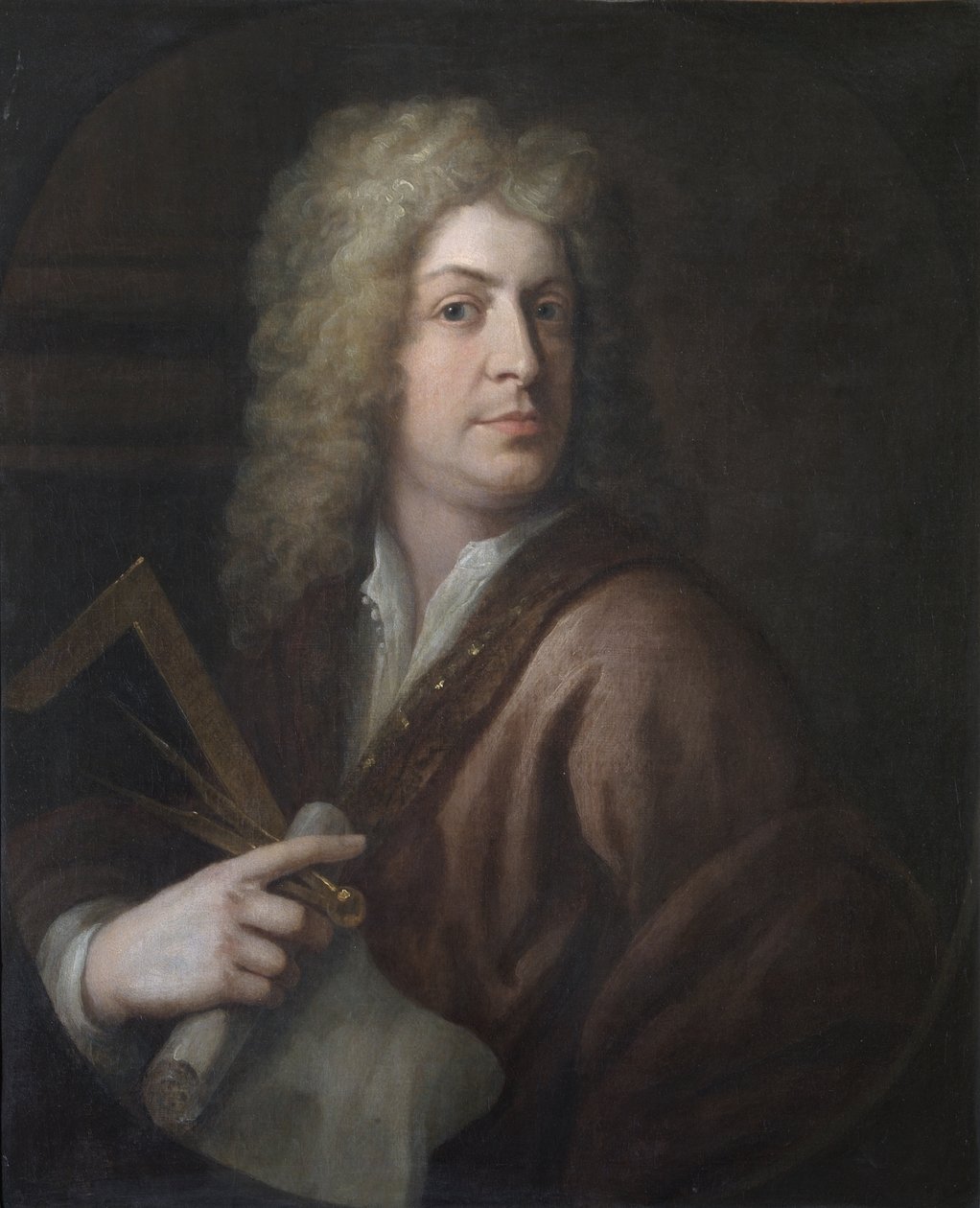 Edward Strong, ca. 1710 von Godfrey Kneller