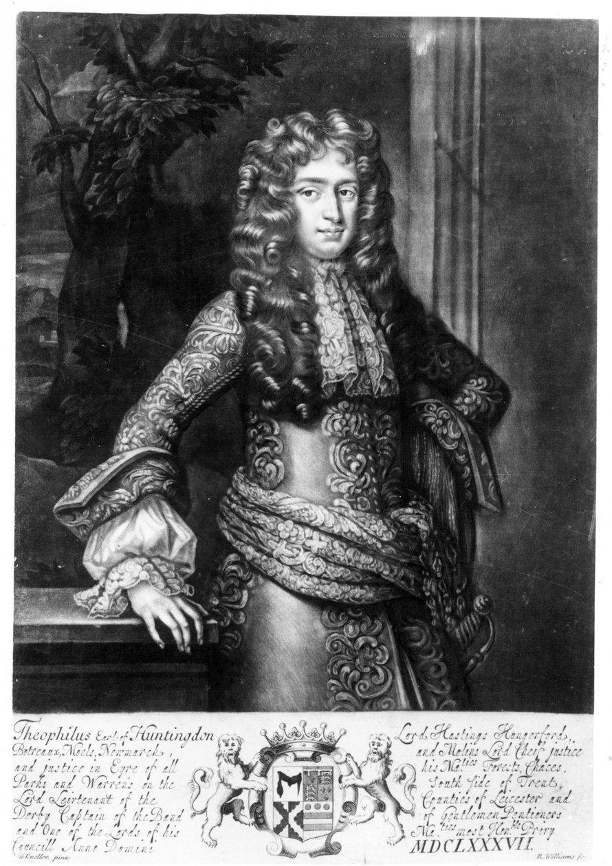 Theophilus Hastings, siebter Earl of Huntingdon von Godfrey Kneller