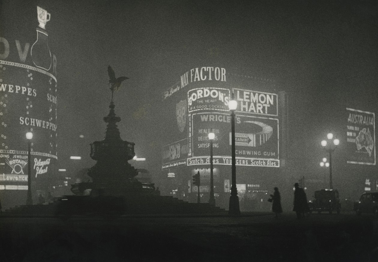 Piccadilly Circus 1950er Jahre von Godfrey Macdominic