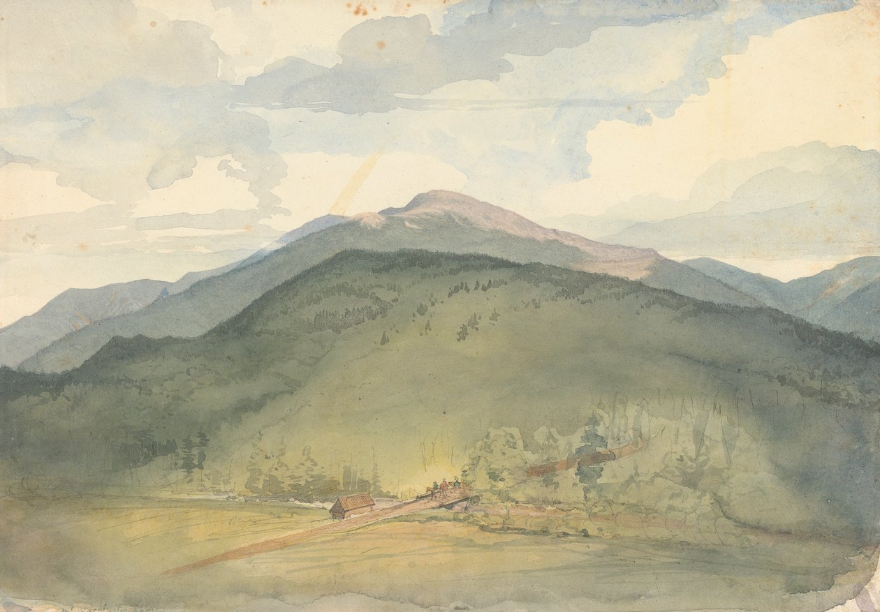 Mount Washington von Godfrey Thomas Vigne